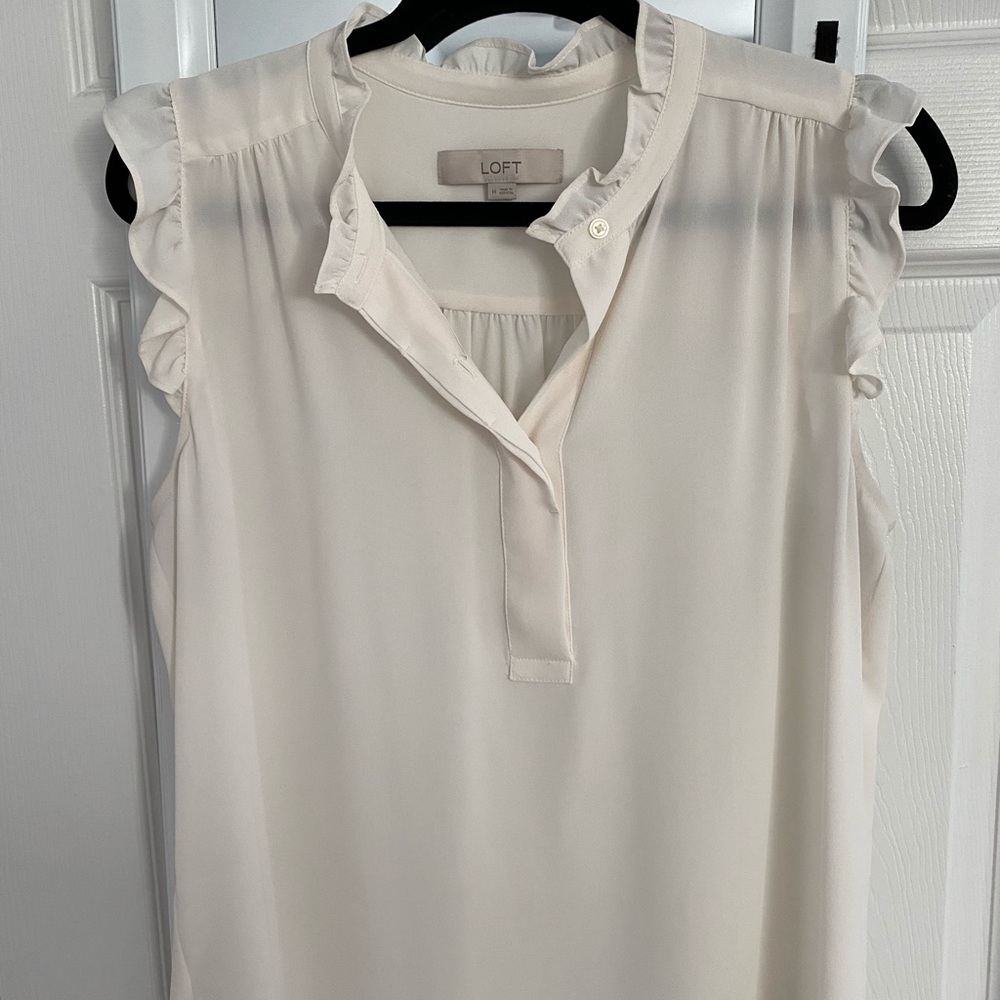Loft Ruffle Shirt